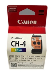 TETES D'IMPRESSION COULEUR CANON ORIGINAL CH-4 BH-4 POUR G2400 G3400 G 2411 G3411 G3410